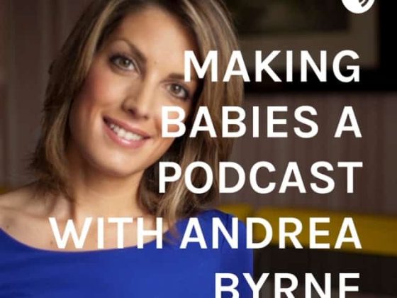 Podcaster and broadcaster Andrea Byrne