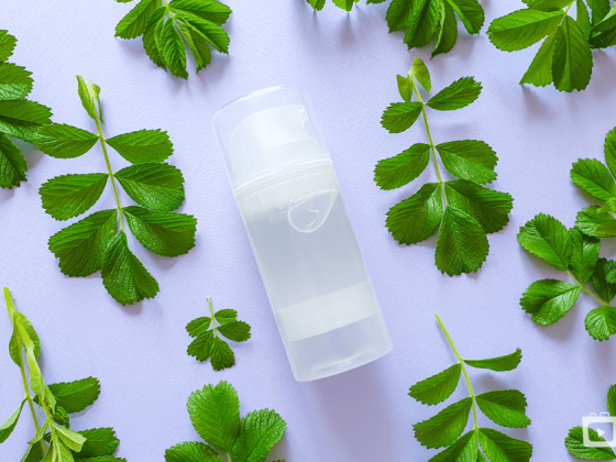 green leaves surrounding clear lube bottle fertility lube best fertility now article
