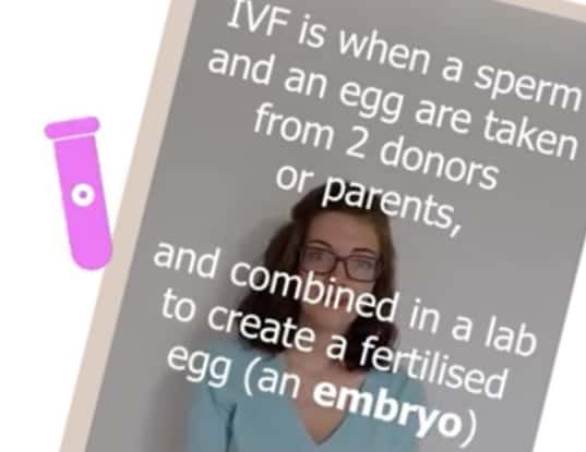 A short video about IVF for kids