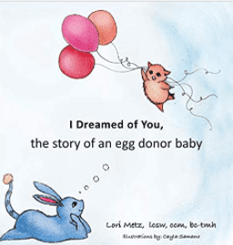 I dreamed of you, an egg Best Books for Children Conceived through Fertility Treatmentsdonation story by Lori Metz