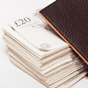 IVF & Endometriosis lots of money in a wallet