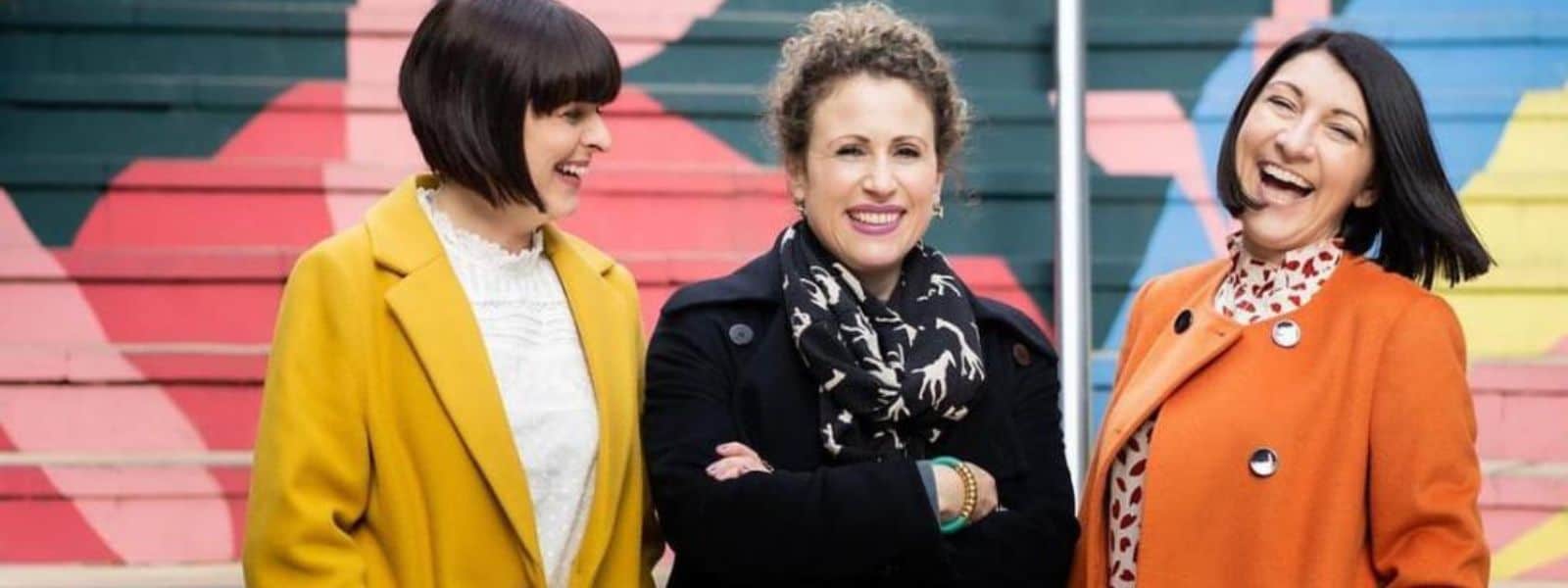 Image of 3 ladies laughing - fertility bill