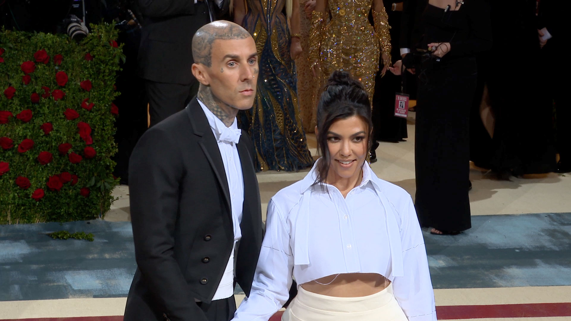 Kourtney Kardashian and Travis