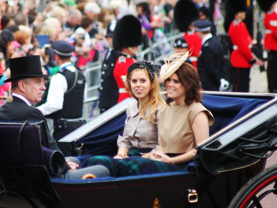 Princess Eugenie with Family