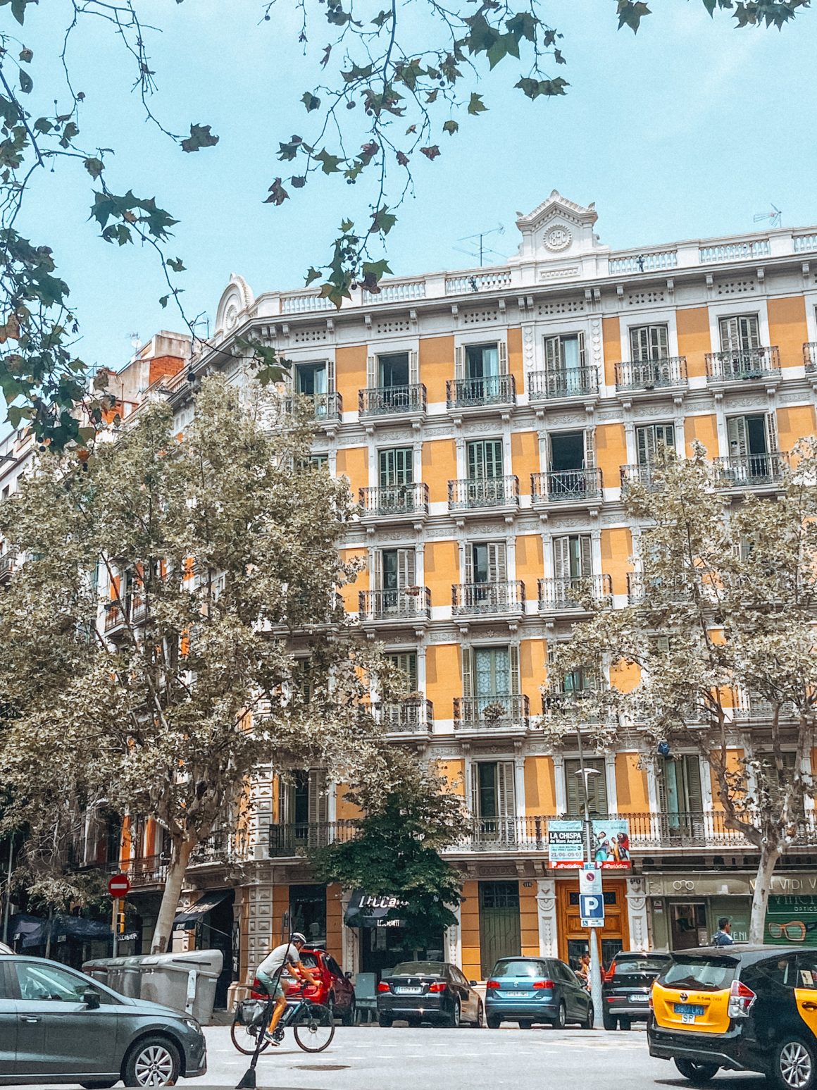 Incredible tower blocks in Barcelona