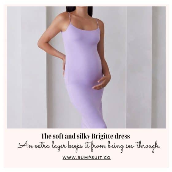 The Brigitte pregnancy dress
