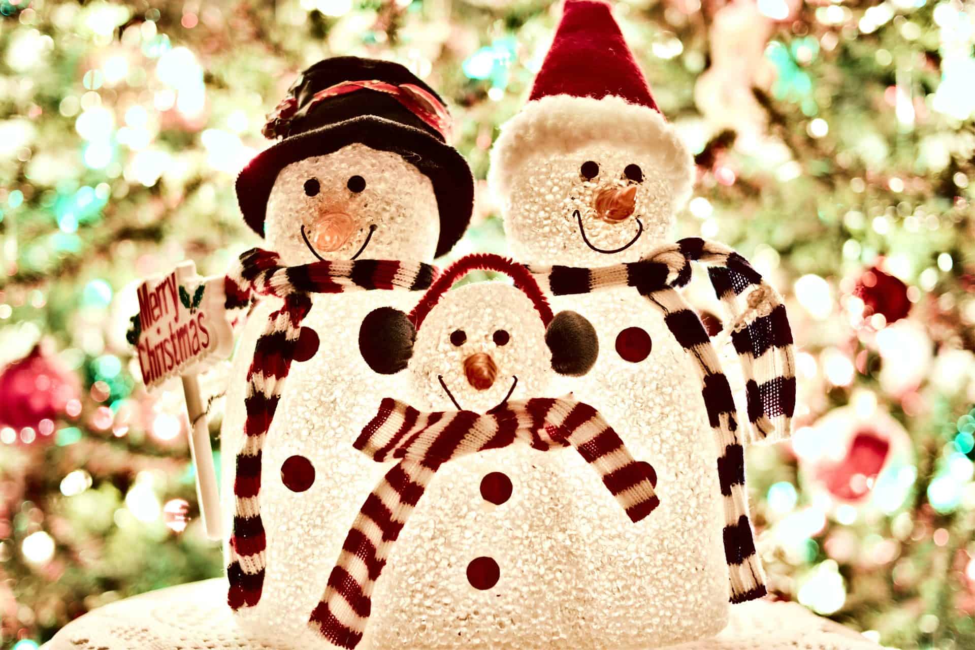 snowmen family