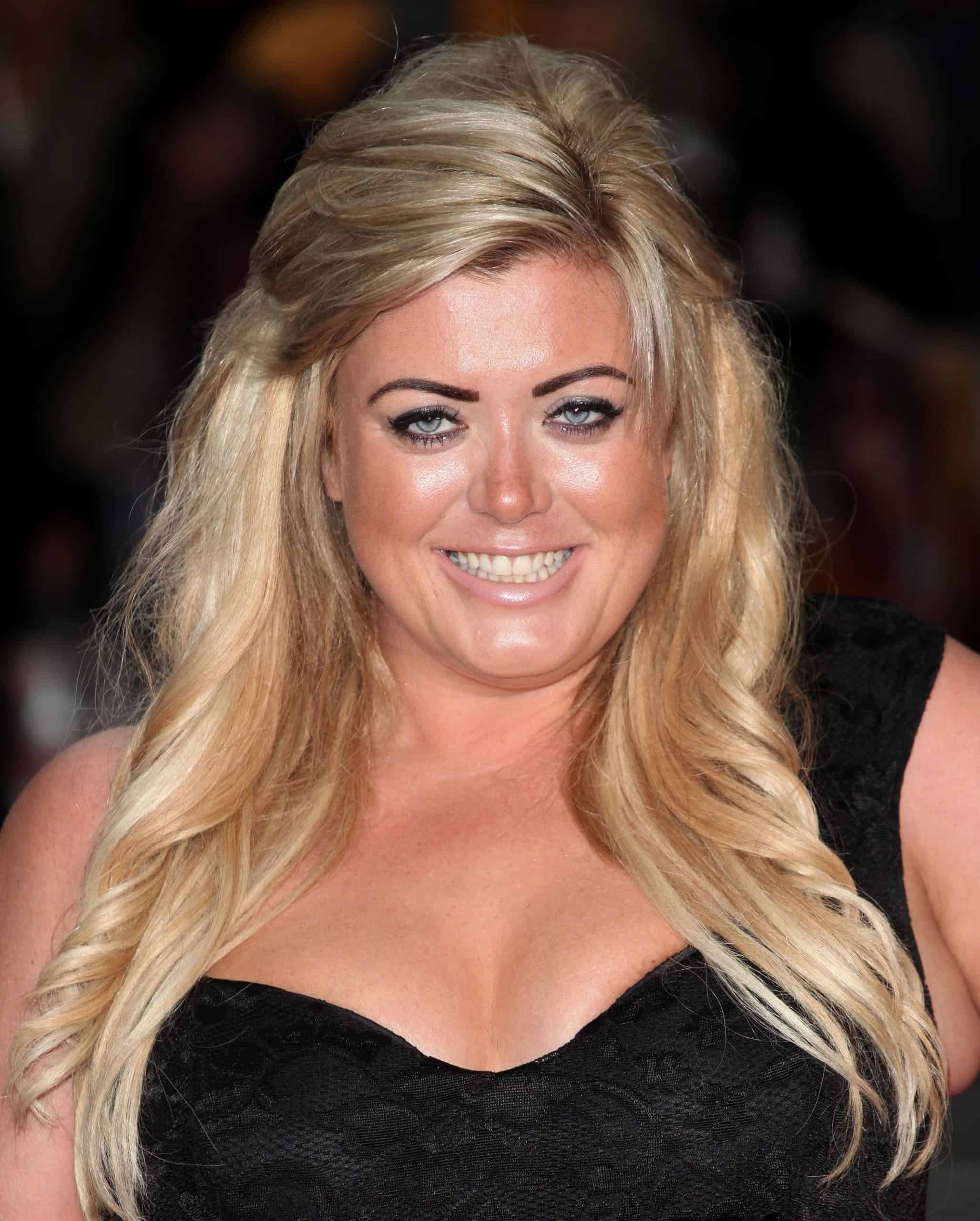 Gemma collins in black